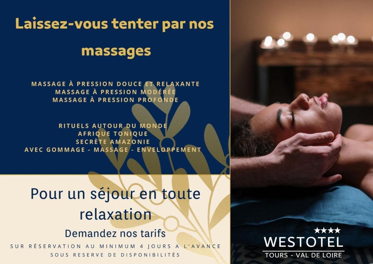 Westotel Tours Val De Loire La Ville-aux-Dames Εξωτερικό φωτογραφία